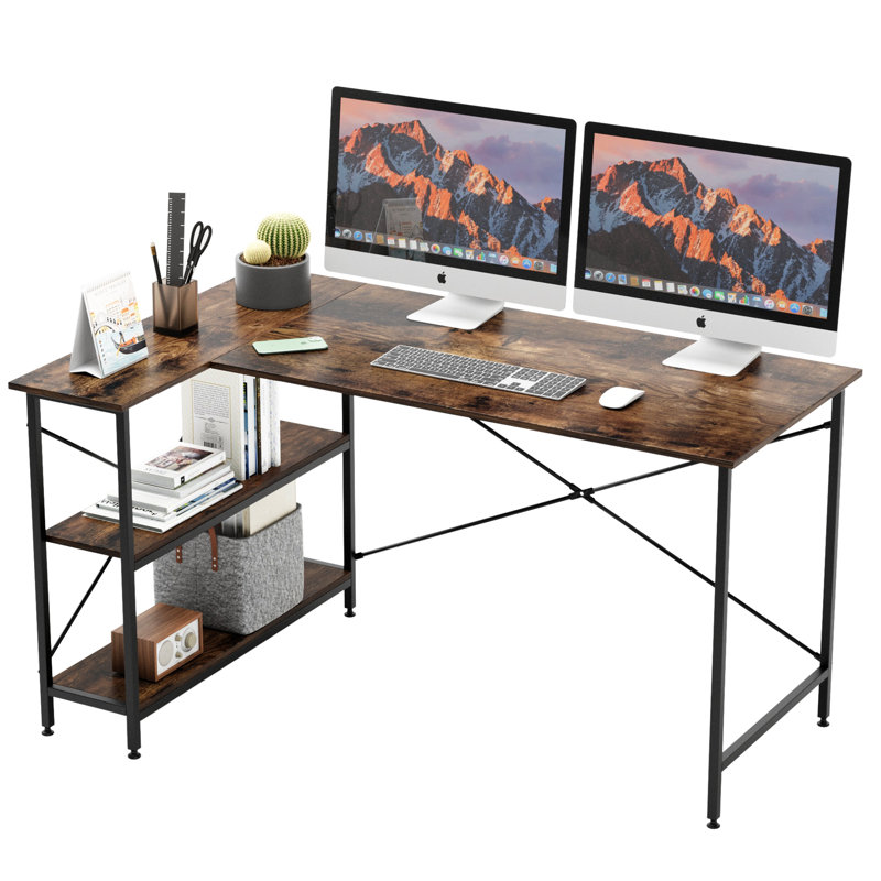 17 Stories Atia Reversible LShape Desk & Reviews Wayfair